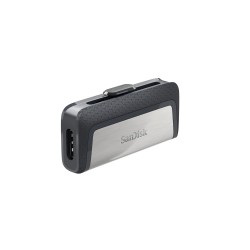 SanDisk Ultra 128 GB USB Pen Drive (SDDDC2-128G-G46, Black, Silver)