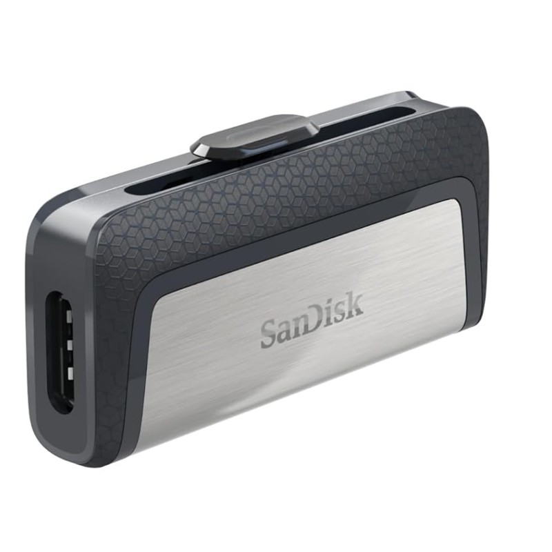 SanDisk Ultra 128 GB USB Pen Drive (SDDDC2-128G-G46, Black, Silver)
