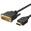CableCreation DVI to HDMI Cable, 5ft HDMI Male to DVI-D Male Bi-Directional Adapter Cable, HDMI to DVI-D 24+1 High Speed Cable Support 1080P HD for Raspberry Pi, Roku, Xbox One, PS5 CableCreation DVI to HDMI Cable, 5ft HDMI Male to DVI-D Male Bi-Directional Adapter Cable, HDMI to DVI-D 24+1 High Speed Cable Support 1080P HD for Raspberry Pi, Roku, Xbox One, PS5