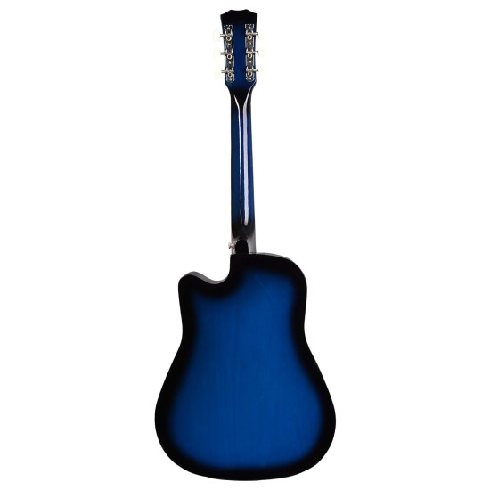 JUÂREZ JRZ38C/VTS ACOUSTIC 38" GUITAR WITH ACC (BLUE SUNBURST)