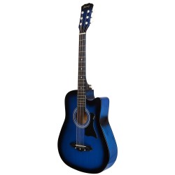 JUÂREZ JRZ38C/VTS ACOUSTIC 38" GUITAR WITH ACC (BLUE SUNBURST)