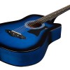 JU�REZ JRZ38C/VTS ACOUSTIC 38" GUITAR WITH ACC (BLUE SUNBURST)