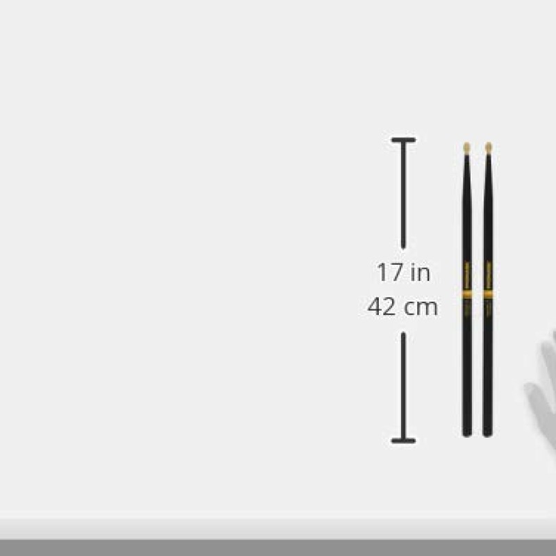 Promark R7AAG Rebound 7A Active Grip Acorn Wood Tip Promark R7AAG Rebound 7A Active Grip Acorn Wood Tip