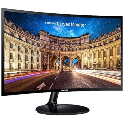Samsung 27-inch(68.5cm) FHD, 1800R Curved Monitor, VA Panel, Slim Design, AMD FreeSync, Flicker Free, HDMI, Audio Ports (LC27F390FHWXXL, Black)