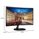 Samsung 27-inch(68.5cm) FHD, 1800R Curved Monitor, VA Panel, Slim Design, AMD FreeSync, Flicker Free, HDMI, Audio Ports (LC27F390FHWXXL, Black)