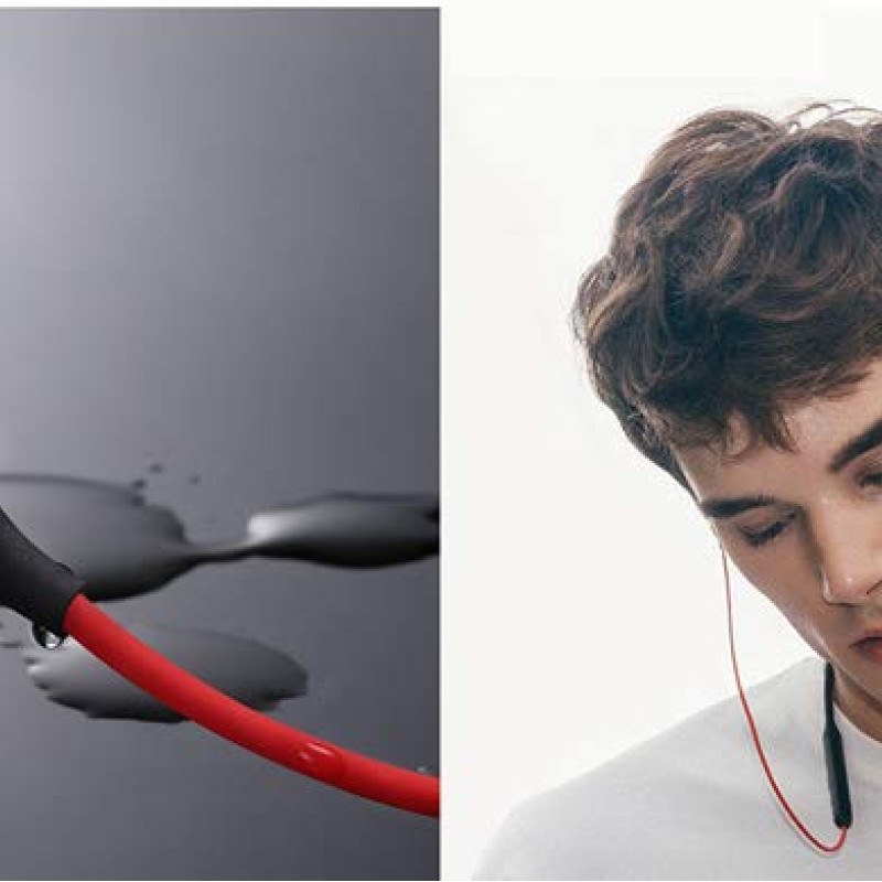 Meizu EP52 Sports Bluetooth Earphones (Black-Red)