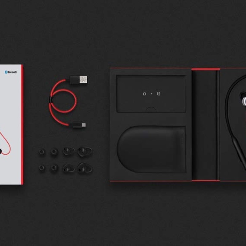 Meizu EP52 Sports Bluetooth Earphones (Black-Red)