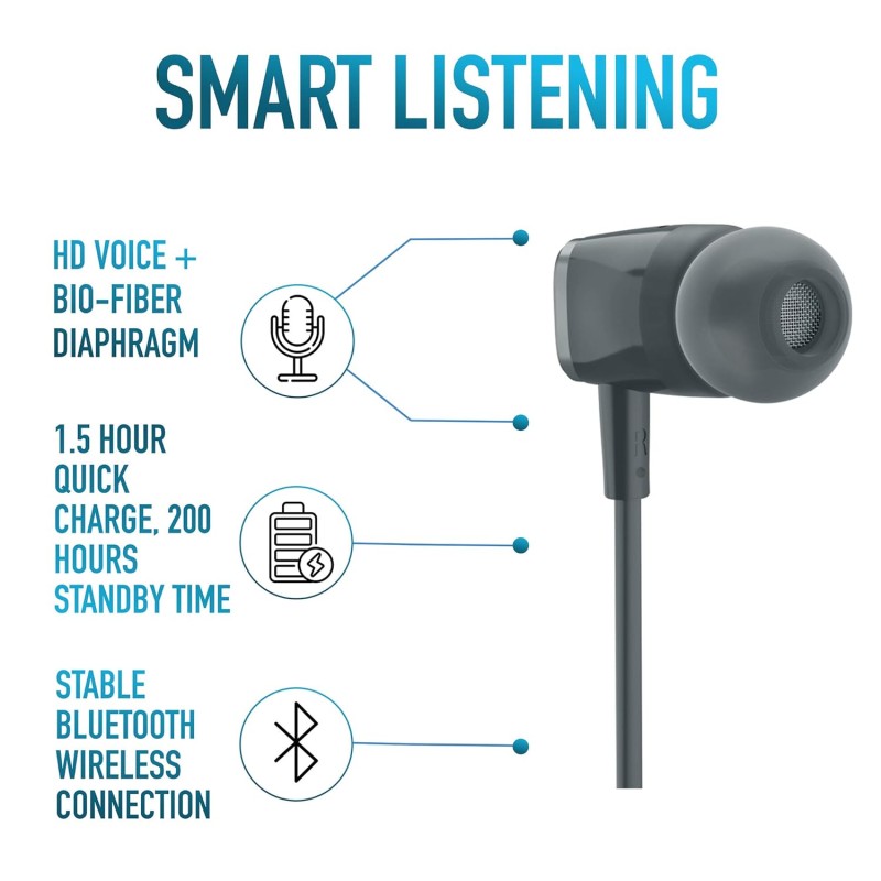 Meizu EP52 Lite Bluetooth Earphones (Grey) Meizu EP52 Lite Bluetooth Earphones (Grey)