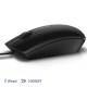 Dell MS116 1000Dpi USB Wired Optical Mouse, Led Tracking, Scrolling Wheel, Plug and Play.