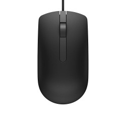 Dell MS116 1000Dpi USB Wired Optical Mouse, Led Tracking, Scrolling Wheel, Plug and Play.