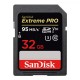 SanDisk Extreme Pro 32GB UHS-I SDHC Memory Card (SDSDXXG-032G-GN4IN) (Black)