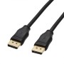 Cable 6 Feet Displayport To Displayport Cable (Not Hdmi Cable) (Gold)