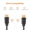 (Refurbished) Amazon Basics DisplayPort to DisplayPort 1.2 Cable, 4K@60Hz, 2K@165Hz, 2K@144Hz, High Refresh Rate, Gold-Plated Connectors, 10 Feet, Black (Refurbished) Amazon Basics DisplayPort to DisplayPort 1.2 Cable, 4K@60Hz, 2K@165Hz, 2K@144Hz, High Refresh Rate, Gold-Plated Connectors, 10 Feet, Black