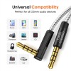 CableCreation Aux Cable for Car, Braided 3.5mm Male to Male Stereo Aux Cord Hi-Fi Sound Compatible for Headphone, Phone, 2018 Mac Mini, Microsoft Surface Dock, Car Stereo & More, 6FT CableCreation Aux Cable for Car, Braided 3.5mm Male to Male Stereo Aux Cord Hi-Fi Sound Compatible for Headphone, Phone, 2018 Mac Mini, Microsoft Surface Dock, Car Stereo & More, 6FT