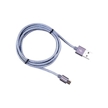 (Refurbished) Honeywell HC000009/CBL/1M/GRY/B Braided USB to Micro USB Cable (Grey)