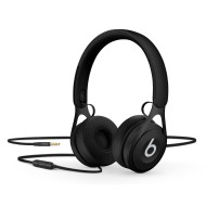 Beats Ep Wired On-Ear Headphones - Battery Free for Unlimited Listening, Built in Mic and Controls - Black