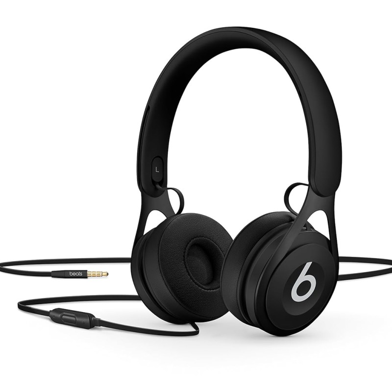 Beats Ep Wired On-Ear Headphones - Battery Free for Unlimited Listening, Built in Mic and Controls - Black Beats Ep Wired On-Ear Headphones - Battery Free for Unlimited Listening, Built in Mic and Controls - Black