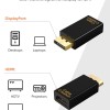 CableCreation DisplayPort to HDMI Adapter, DP to HDMI 1080p@60Hz FHD Converter Uni-Directional Display Port DP to HDMI Passive Adapter 1.3 Version Compatible with PC, Laptop, Black CableCreation DisplayPort to HDMI Adapter, DP to HDMI 1080p@60Hz FHD Converter Uni-Directional Display Port DP to HDMI Passive Adapter 1.3 Version Compatible with PC, Laptop, Black