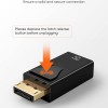CableCreation DisplayPort to HDMI Adapter, DP to HDMI 1080p@60Hz FHD Converter Uni-Directional Display Port DP to HDMI Passive Adapter 1.3 Version Compatible with PC, Laptop, Black CableCreation DisplayPort to HDMI Adapter, DP to HDMI 1080p@60Hz FHD Converter Uni-Directional Display Port DP to HDMI Passive Adapter 1.3 Version Compatible with PC, Laptop, Black