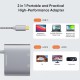 CableCreation USB C to Dual HDMI 4K Adapter, USB Type C (Compatible Thunderbolt 3) to 2 HDMI Adapter Compatible with MacBook Pro 2019/2018/2017, XPS 13/Surface Book 2, Chromebook Pixel, Yoga 710