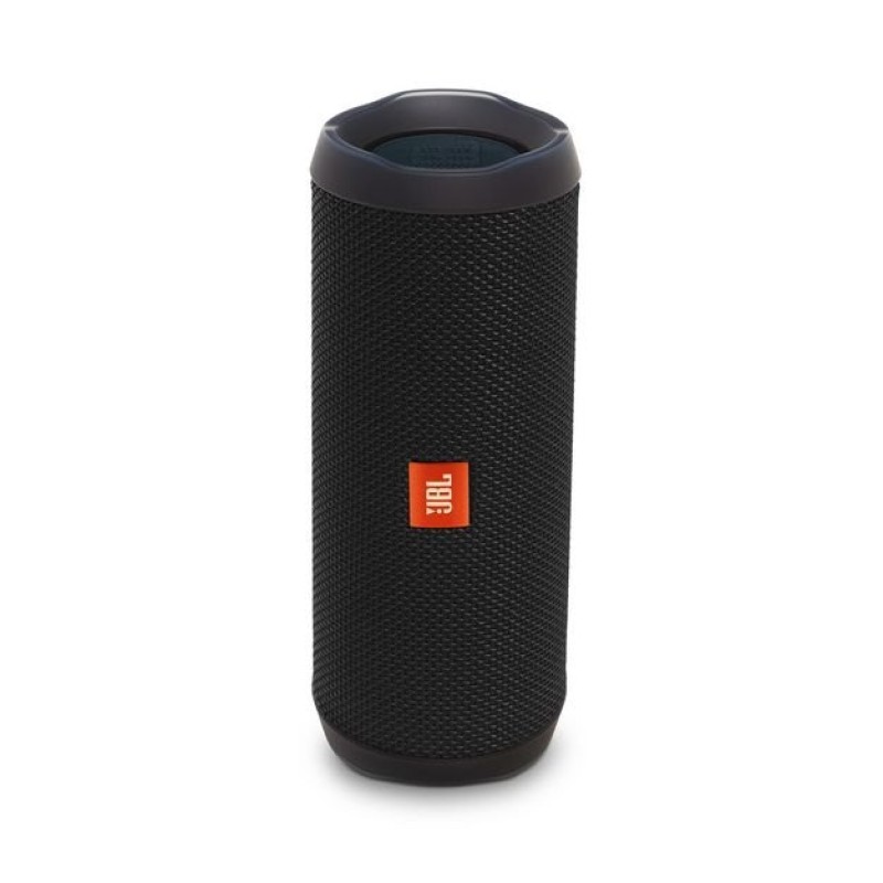 JBL Flip 4, Wireless Portable Bluetooth Speaker with Mic, Signature Sound with Bass Radiator, Vibrant Colors with Rugged Fabric Design, Connect+, IPX7 Waterproof & AUX (Black) JBL Flip 4, Wireless Portable Bluetooth Speaker with Mic, Signature Sound with Bass Radiator, Vibrant Colors with Rugged Fabric Design, Connect+, IPX7 Waterproof & AUX (Black)