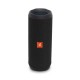 JBL Flip 4, Wireless Portable Bluetooth Speaker with Mic, Signature Sound with Bass Radiator, Vibrant Colors with Rugged Fabric Design, Connect+, IPX7 Waterproof & AUX (Black)