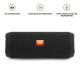 JBL Flip 4, Wireless Portable Bluetooth Speaker with Mic, Signature Sound with Bass Radiator, Vibrant Colors with Rugged Fabric Design, Connect+, IPX7 Waterproof & AUX (Black)