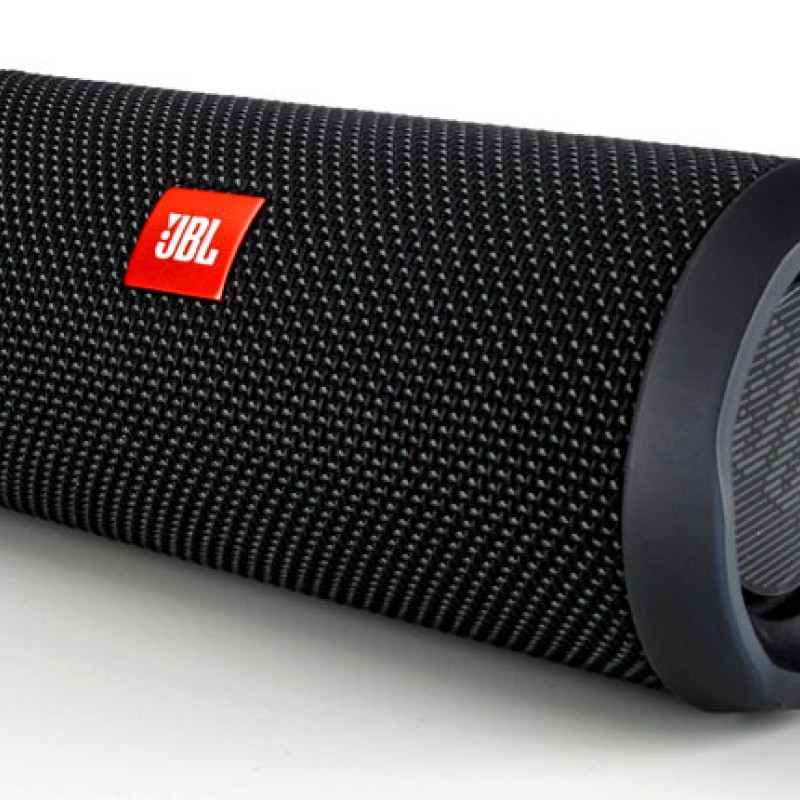 JBL Flip 4, Wireless Portable Bluetooth Speaker with Mic, Signature Sound with Bass Radiator, Vibrant Colors with Rugged Fabric Design, Connect+, IPX7 Waterproof & AUX (Black) JBL Flip 4, Wireless Portable Bluetooth Speaker with Mic, Signature Sound with Bass Radiator, Vibrant Colors with Rugged Fabric Design, Connect+, IPX7 Waterproof & AUX (Black)