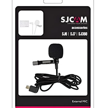 Sjcam External Microphone Compatible Sj6 Legend Sj7 Star and Sj360 - Mini USB