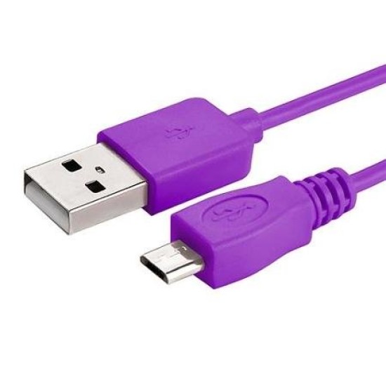 Technotech High Speed USB to Micro USB Charging Sync Data Cable (Purple) Technotech High Speed USB to Micro USB Charging Sync Data Cable (Purple)