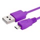 Technotech High Speed USB to Micro USB Charging Sync Data Cable (Purple) Technotech High Speed USB to Micro USB Charging Sync Data Cable (Purple)