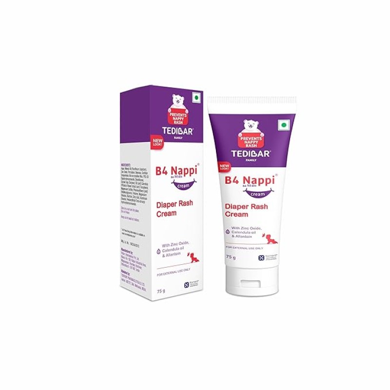 B4 Nappi Cream 75gm - Diaper Rash Prevention Cream B4 Nappi Cream 75gm - Diaper Rash Prevention Cream