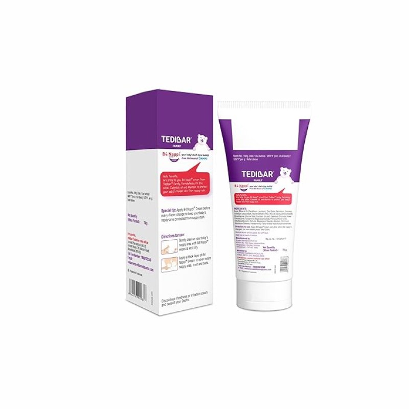 B4 Nappi Cream 75gm - Diaper Rash Prevention Cream B4 Nappi Cream 75gm - Diaper Rash Prevention Cream
