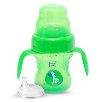 Mee Mee Baby Trainer Sippy Cup | Soft Spout, Leakproof Sipper for Toddlers | Dual Handle for Easy Grip | Non -Toxic, Lightweight & BPA Free, Green (150 Ml)