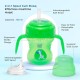Mee Mee Baby Trainer Sippy Cup | Soft Spout, Leakproof Sipper for Toddlers | Dual Handle for Easy Grip | Non -Toxic, Lightweight & BPA Free, Green (150 Ml)