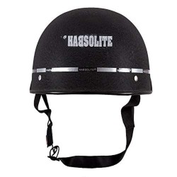 Habsolite HB-MWB1 Mini Wrinkle All Purpose Safety Helmet with Quick Release Strap for Men & Women (Black, one size)