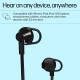 HP 150 Black Wired Headphones On Ear Headset with in-Line Microphone/Taggle-Free with Long & Flat Cord/1 Year RTB Warranty, X7B04AA (Black)