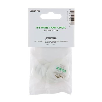 Dunlop Guitar Pick Tortex Flex Standard .88mm (12 PK) 428P088 Dunlop Guitar Pick Tortex Flex Standard .88mm (12 PK) 428P088