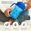 Mee Mee 2 in 1 Spout and Straw Sipper Cup for Meal | BPA-Free, Anti Spill and Unbreakable | Easy to Hold Detachable Handle | Anti Leak Lock Bottle with Cap for Kids | 210ml (Blue)