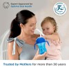 Mee Mee 2 in 1 Spout and Straw Sipper Cup for Meal | BPA-Free, Anti Spill and Unbreakable | Easy to Hold Detachable Handle | Anti Leak Lock Bottle with Cap for Kids | 210ml (Blue)