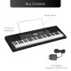 Casio CTK-2550 61-Key Portable Keyboard with Piano tones, Black