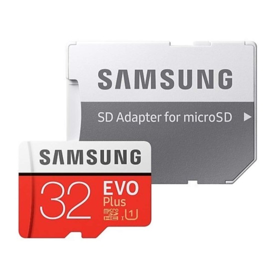 Samsung 32GB EVO Plus Class 10 Micro SDHC with Adapter (MB-MC32GA/AM)