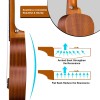 Juarez JRZ21UK 21" Soprano Ukulele Kit, AQUILA Strings, Sapele Body, Rosewood Fingerboard, Matte Finish, with Bag and Picks, Natural Juarez JRZ21UK 21" Soprano Ukulele Kit, AQUILA Strings, Sapele Body, Rosewood Fingerboard, Matte Finish, with Bag and Picks, Natural