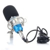 Powerpak Bm 800 Blue Professional Condenser Microphone With Metal Shock Mount (Requires Phantom Power Or Sound Card) - Usb Powerpak Bm 800 Blue Professional Condenser Microphone With Metal Shock Mount (Requires Phantom Power Or Sound Card) - Usb