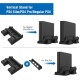 New World Playstation 4 PS4 PS4SLIM PS4 PRO Multifunctional Console Vertical stand with cooling fan and charging dock and disc stand(Stand Only Console,controller not included)