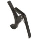 Juârez JRZ250 One Handed Trigger Guitar Metal Capo Quick Change for Ukulele, Electric and Acoustic Guitars, Grey