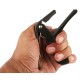 Juârez JRZ250 One Handed Trigger Guitar Metal Capo Quick Change for Ukulele, Electric and Acoustic Guitars, Black
