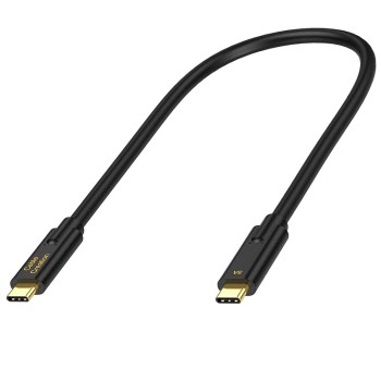 CableCreation USB C to USB C Fast Charging Cable 5A/100W 1FT, USB3.2 Gen2 USB3.1 C to C Cable, 10Gbps USB Type C Data Cable Support 4K Video Compatible with Oculus Quest Link, MacBook Pro, Samsung