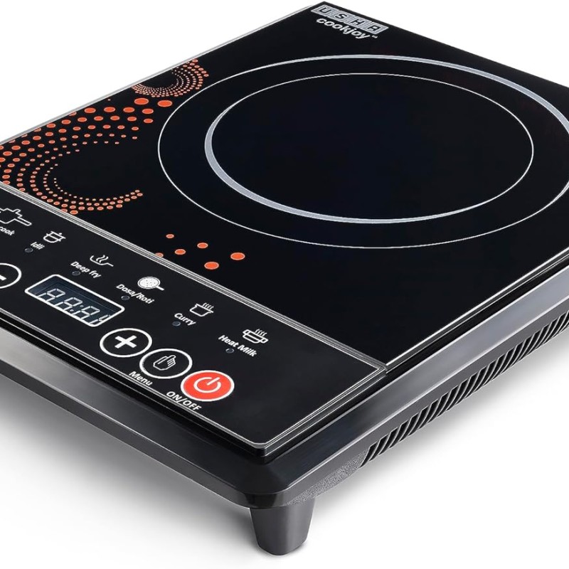 Usha Cook Joy (3616) 1600-Watt Induction Cooktop (Black)