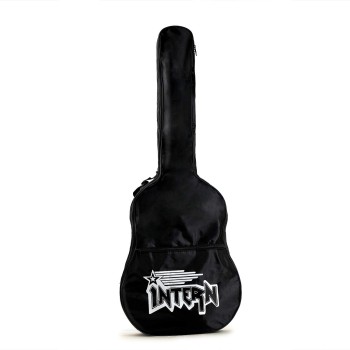 Intern INT-38C-SB Right hand Acoustic Guitar Kit, With Bag, Strings, Pick, Strap and String Winder (38C, BLACK) Intern INT-38C-SB Right hand Acoustic Guitar Kit, With Bag, Strings, Pick, Strap and String Winder (38C, BLACK)